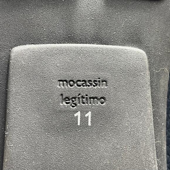 Marc Joseph New York Navy Leather Driving Shoes Brighton Beach Sz 11 Brazil EUC - Picture 7 of 7